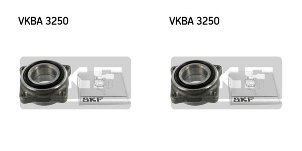 SKF 2X Radnabe Radlagersatz Vorne FüR Honda Accord V Rover 600 CE CF CC7 CD-image