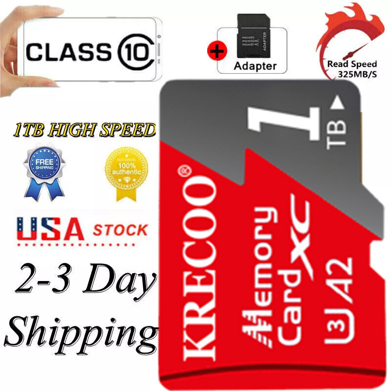 Micro SD Card 1024GB Memory Card for Camera/Drone/Dash Cam/GOPRO/Tablet/PC/Phone-image