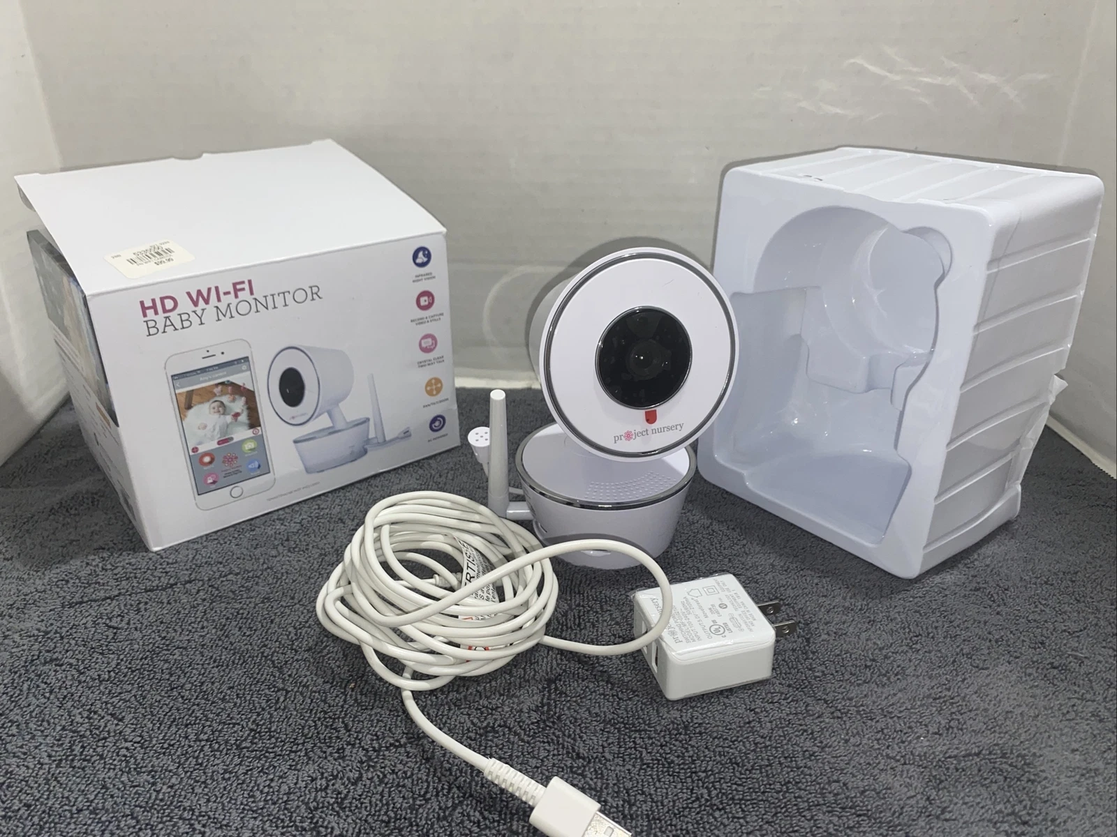 Project Nursery Smart Wi-Fi HD Baby Monitor,**
