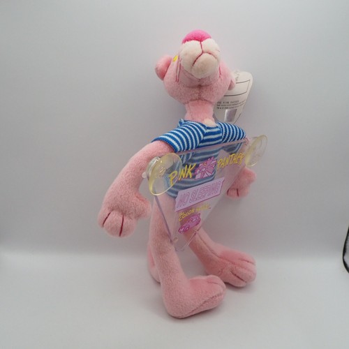 Pink Panther Color Of Cool C2204 Car Messege Suction 10" Plush TAG Toy Doll - Picture 6 of 9