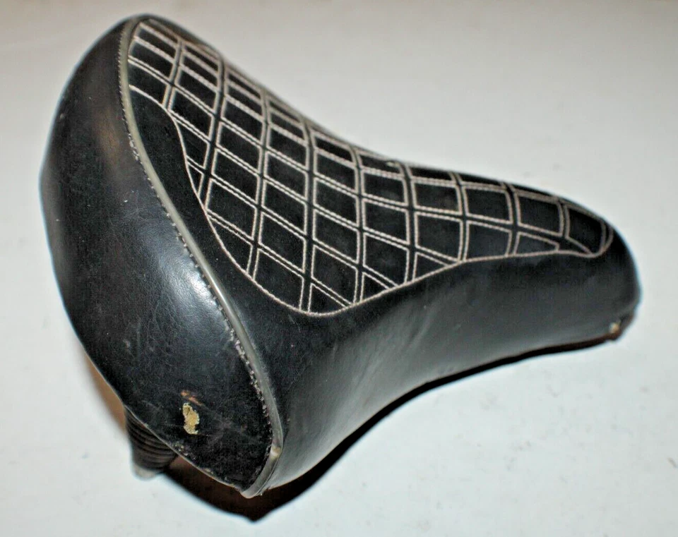 Sillín de bicicleta Schwinn Cruiser negro 255/245 mm cómodo híbrido envío rápido a EE. UU. Foto 3 de 4