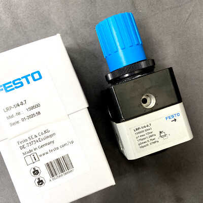 #ad Precision Pressure Regulator for Festo LRP 1 4 0.7 159500 Rotary Knob w Detent $62.89