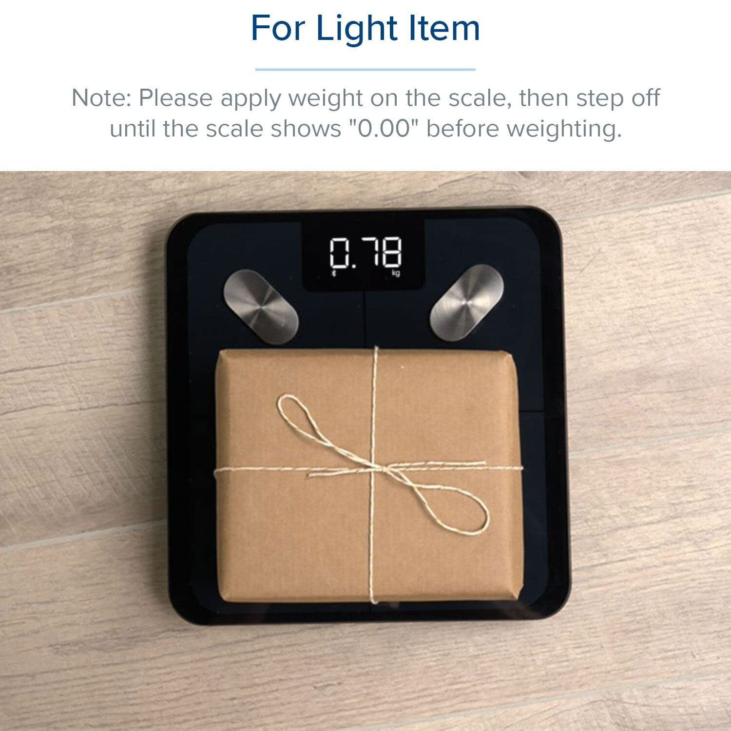 Etekcity Smart Bathroom Scales for Body Weight Accurate to 0.05lb (0