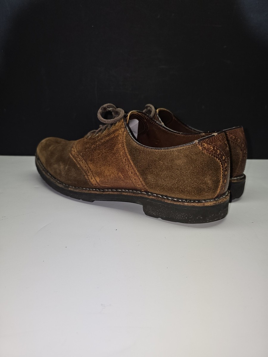 L.L. Bean Shoes Brown Suede Vintage Derby Dress Shoes Casual  display picture 2