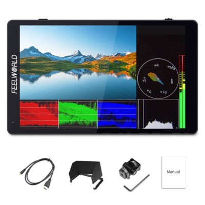 FEELWORLD F7 PRO 7 inch DSLR Camera Monitor Video Touch HD LCD 3D LUT 4K HDMI In