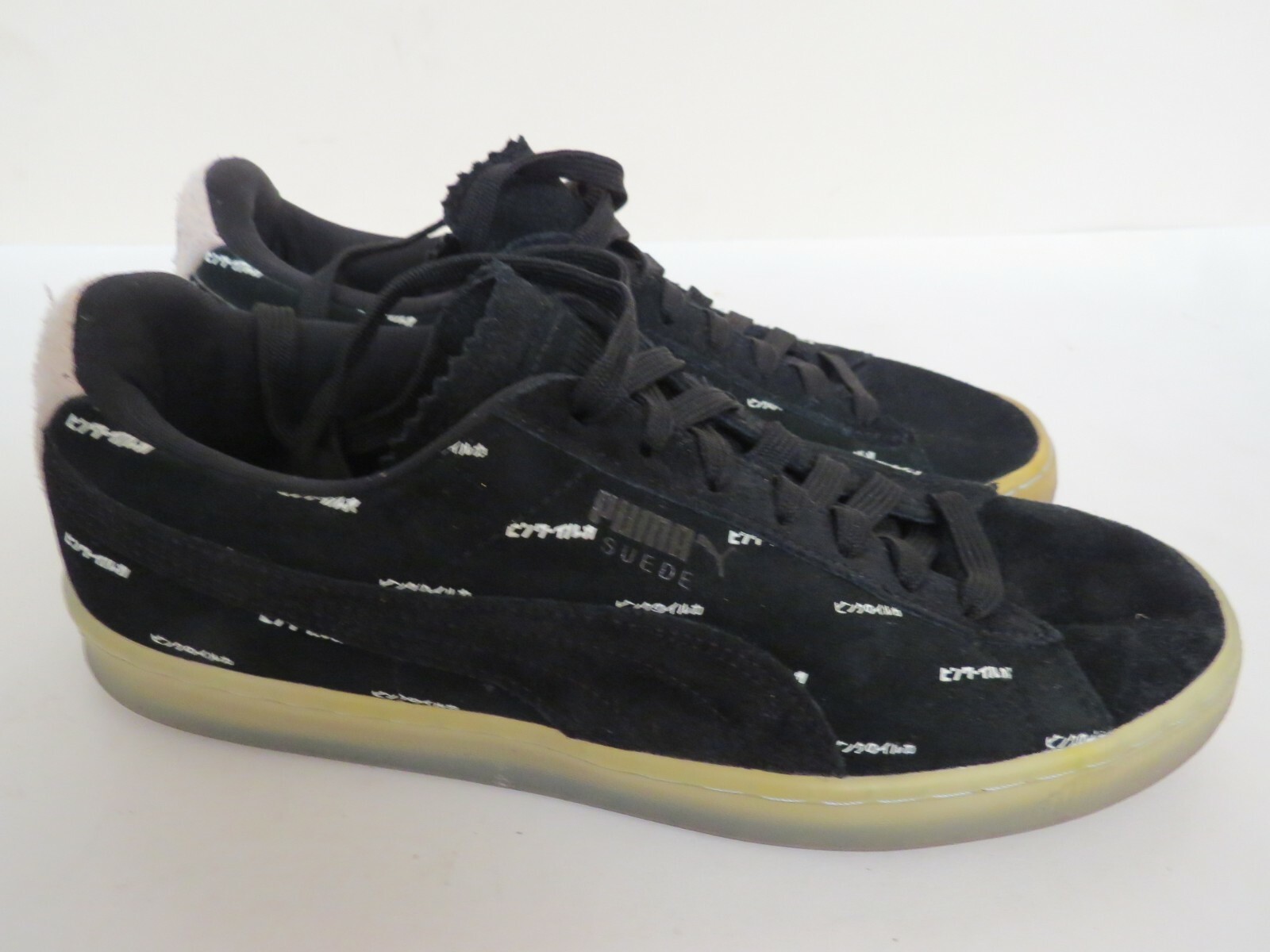 puma suede black online