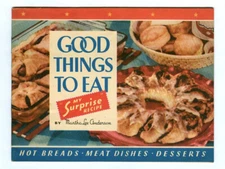 Vintage 1942 Good Things to Eat ARM & HAMMER Cow Brand Advertising RECIPE Book!