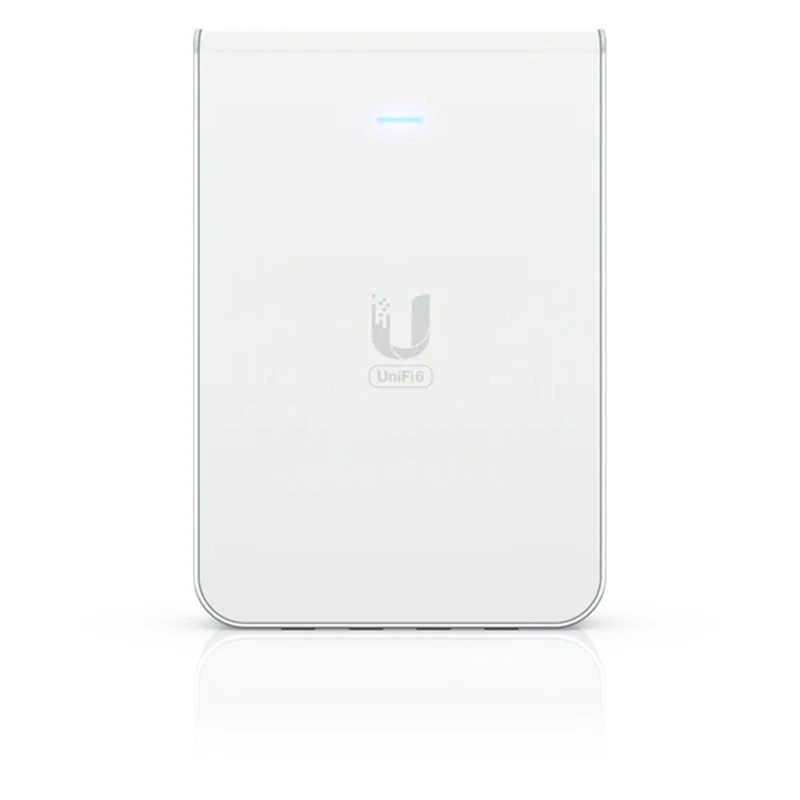 UBIQUITI U6-IW ACCESS POINT A PARETE WiFi 6 DUAL BAND SWITCH POE INTEGRATO