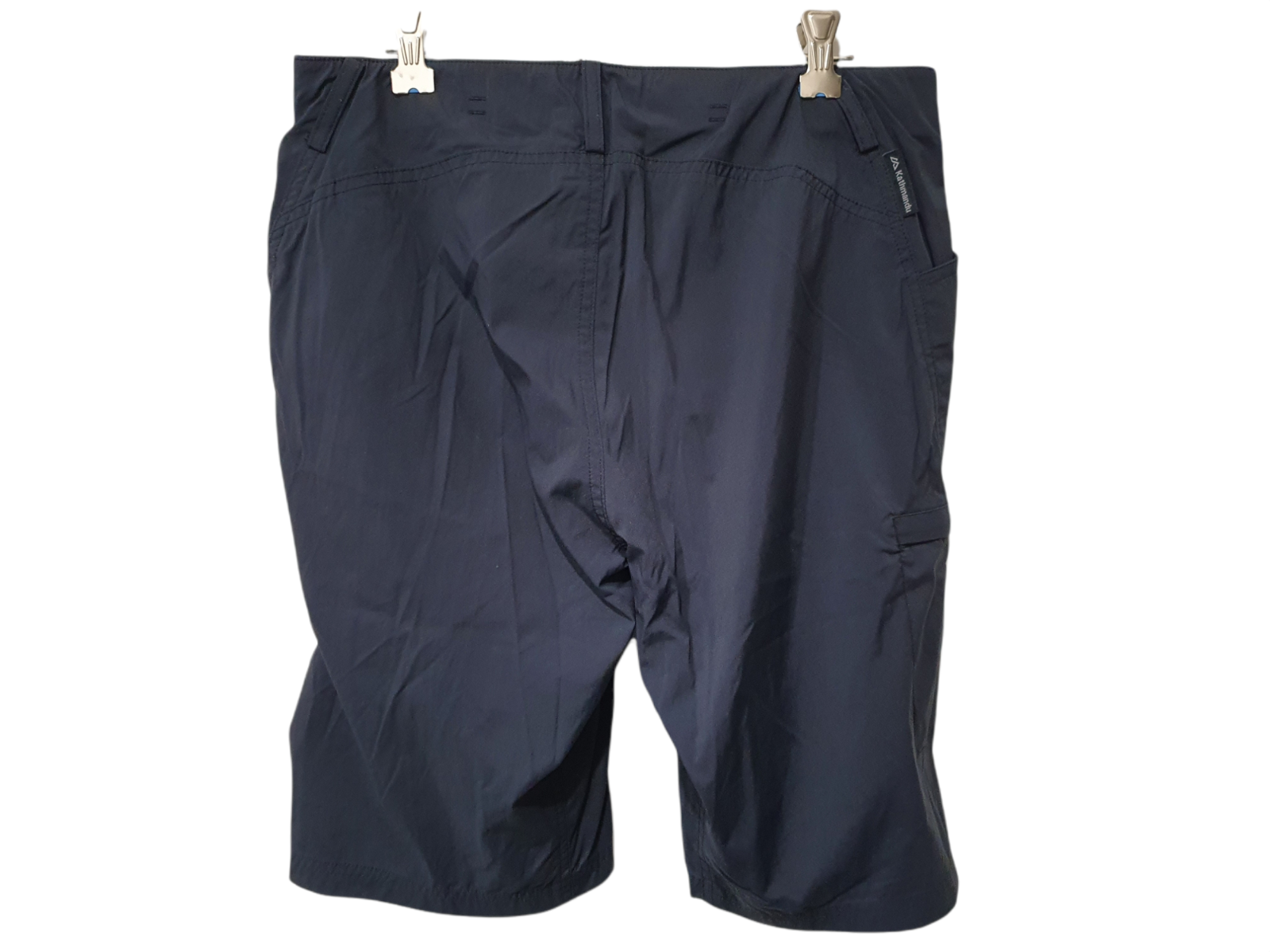 Kathmandu Praca hiking shorts elastic waist thigh pocket Size 10 black