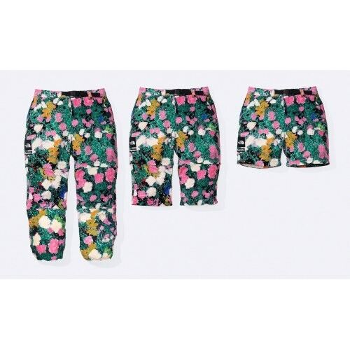 Supreme The North Face Trekking Zip-Off Belted Pant Flowers M - Afbeelding 1 van 8