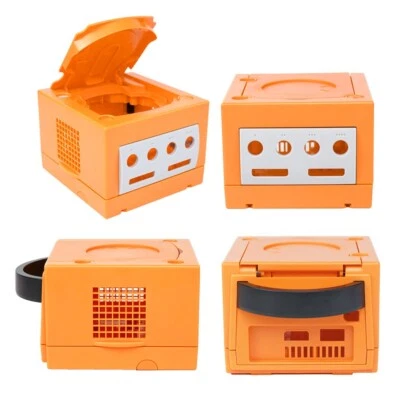 Spice Orange Bitfunx - Nintendo Gamecube GCN Replacement Console shell