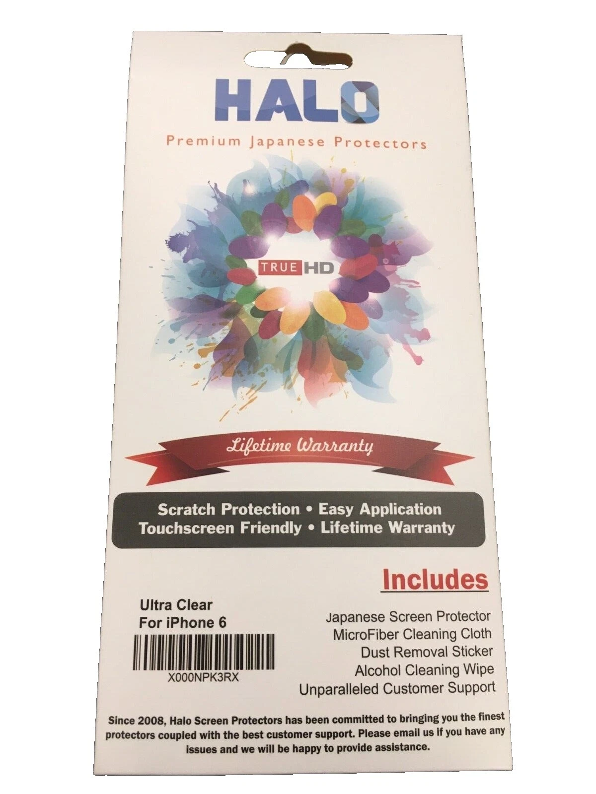 Protectores de pantalla para teléfono celular Halo Apple iPhone 6