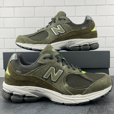 Mens New Balance Running Shoes Size 11 ML2002RG Camo Green 