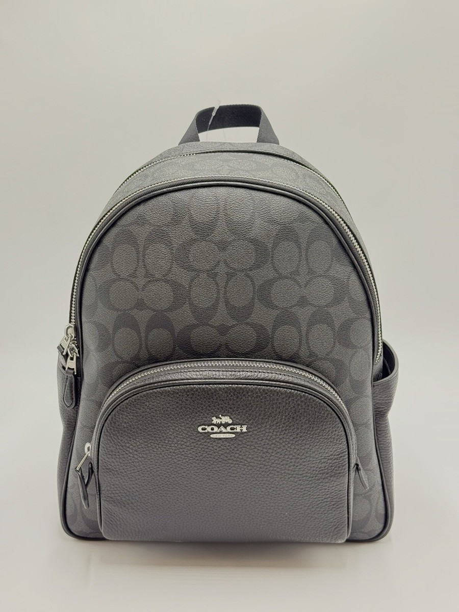 coach camouflage backpack men green multi Coach Outlet West Backpack In Signature Camo Print