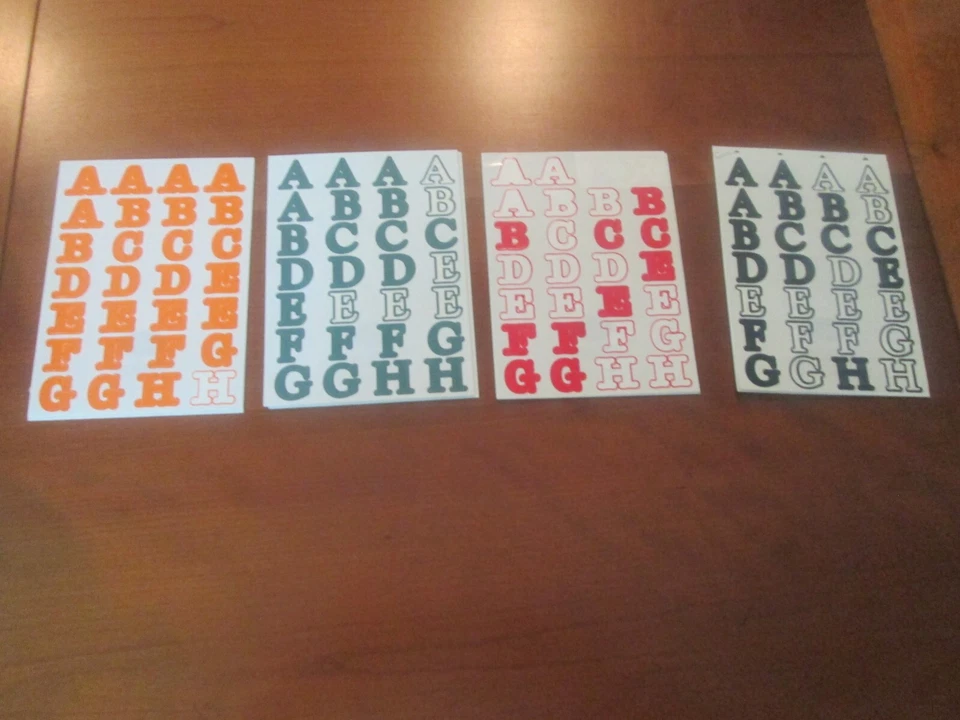 CREATIVE MEMORIES ABC ALPHABET STICKERS - LOT OF 50+ SHEETS - Image 2 of 4