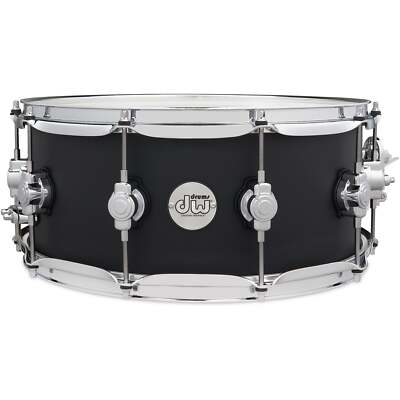 Drum Workshop Design Series 6x14 Snare Drum - Matte Black