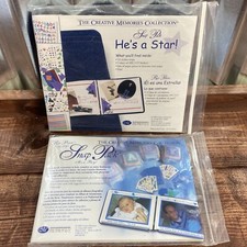 Creative Memories HE'S A STAR & ITS A BOY Snap Pack Album KitS - New SEALED