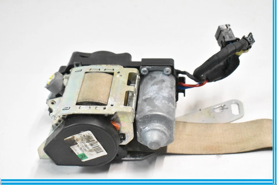 09-12 BMW 740 750 B7 Front Seat Upper Safety Belt Right Side Oyster71 F01 F02 - Image 2 of 4