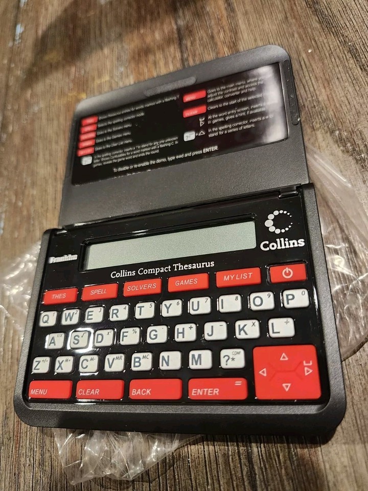 Franklin Collins Thesaurus Compact Edition TPQ 109, Crossword Solver