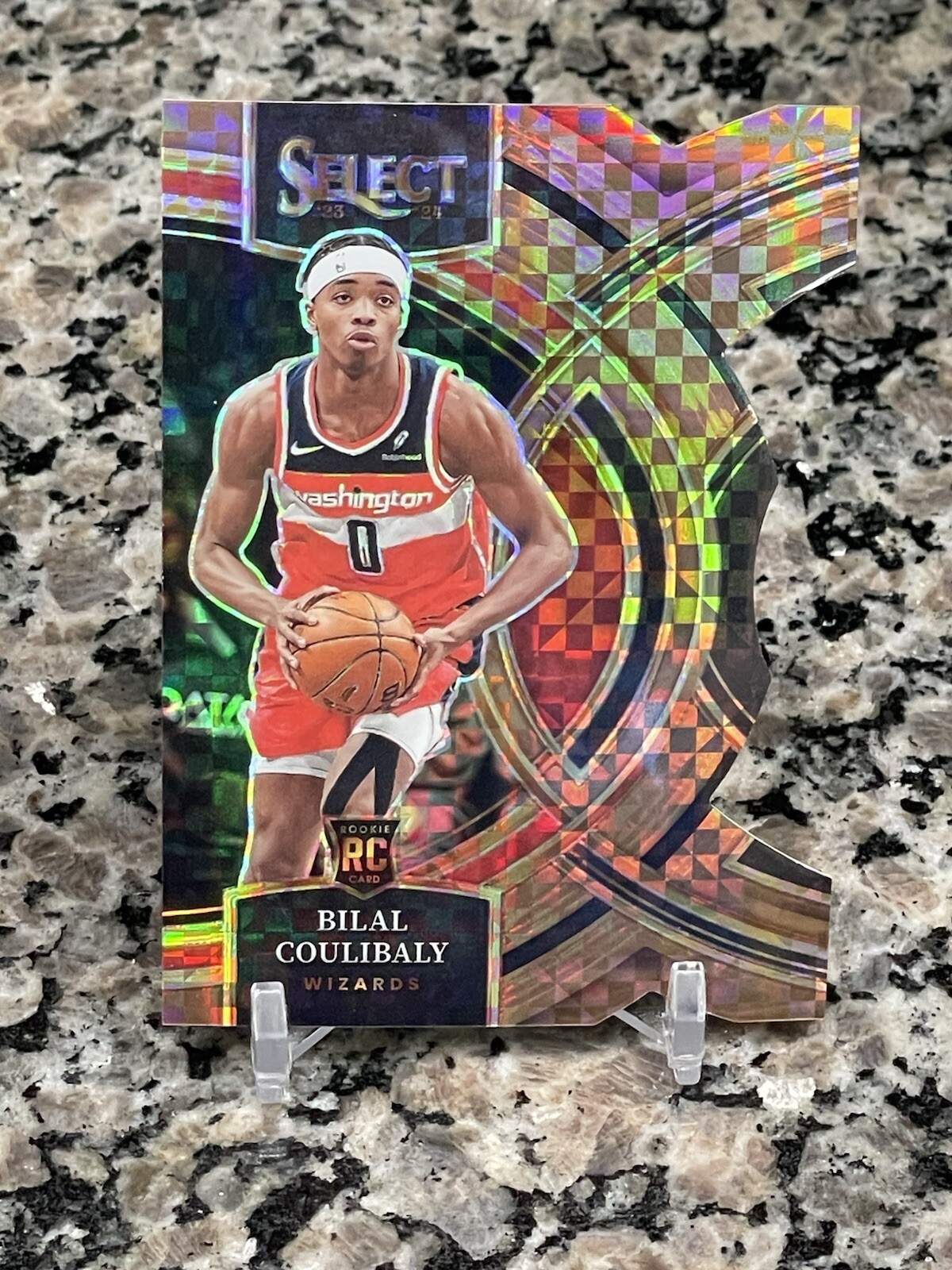 BILAL COULIBALY 2023 Select Die Cut Bronze Prizm Rookie #131 07/49