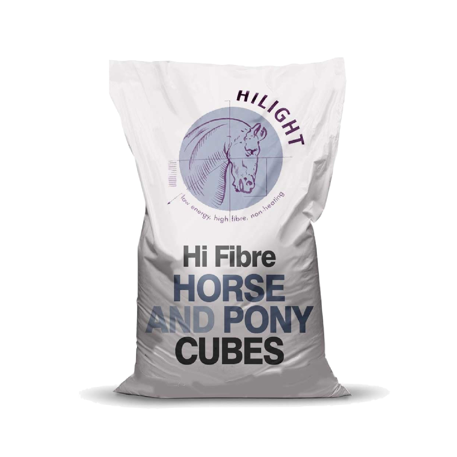 Hilight Hi Fibre Cubes Horse and Pony Feed, 20 kg