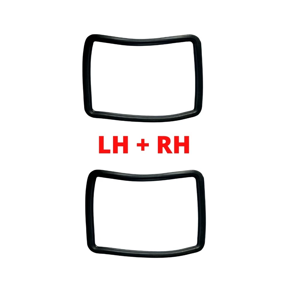 Par de sellos de vidrio para ventana lateral trasera Isuzu Trooper / Bighorn modelo 5D (1988-1991) Foto 2 de 4