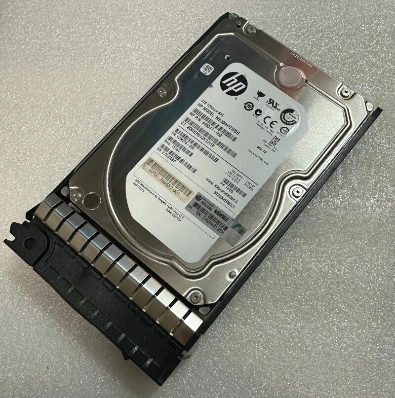 769550-B21 3TB 7.2K SAS 3.5in DP MDL Hard Drive 769771-001 ST3000NM0023 - Image 4 of 4