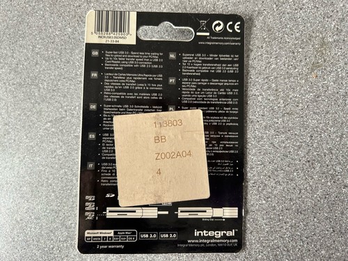 Lecteur de carte USB 3.0 intégré pour microSDHC1, SDHC1 - Photo 2/2