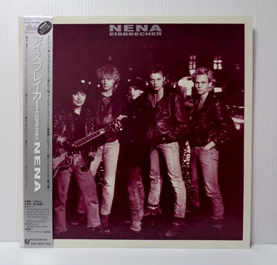 NENA - Eisbrecher 1987 EPIC 28·3P-793 JAPAN LP OBI VINYL