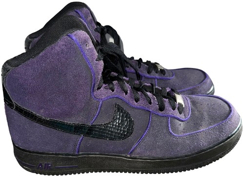 1992 Nike Air Force 1 Purple High Hi 630059-520 Sz 8.5 | eBay