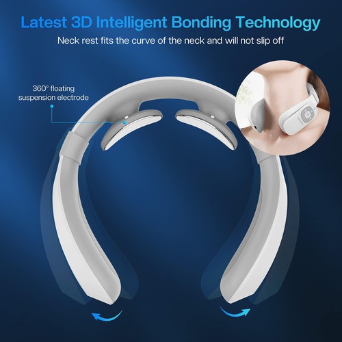 Cordless Neck Massager for Pain Relief Deep Tissue, Vibration Travel Massager... - Picture 4 of 7
