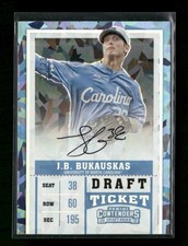 2017 Contenders Draft Picks #44 J.B. Bukauskas Cracked Ice Ticket #/23 Auto