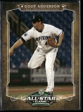 Cody Anderson 2012 Midwest League All Stars Set Card