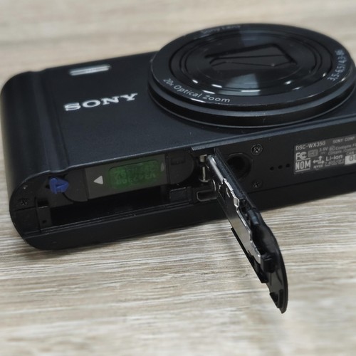 Sony Cyber-shot DSC-WX350 Digital Camera 18.2MP Charger Battery SD Card Black - Picture 12 of 24