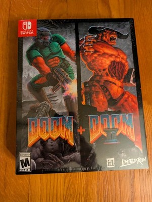 Nintendo Switch - Doom 1 + Doom II Big Box Edition - New, Limited Run #283