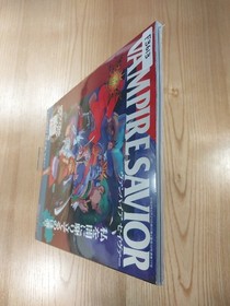 Vampire Savior Sega Saturn Graphical Strategy Guide Book Free Shipping