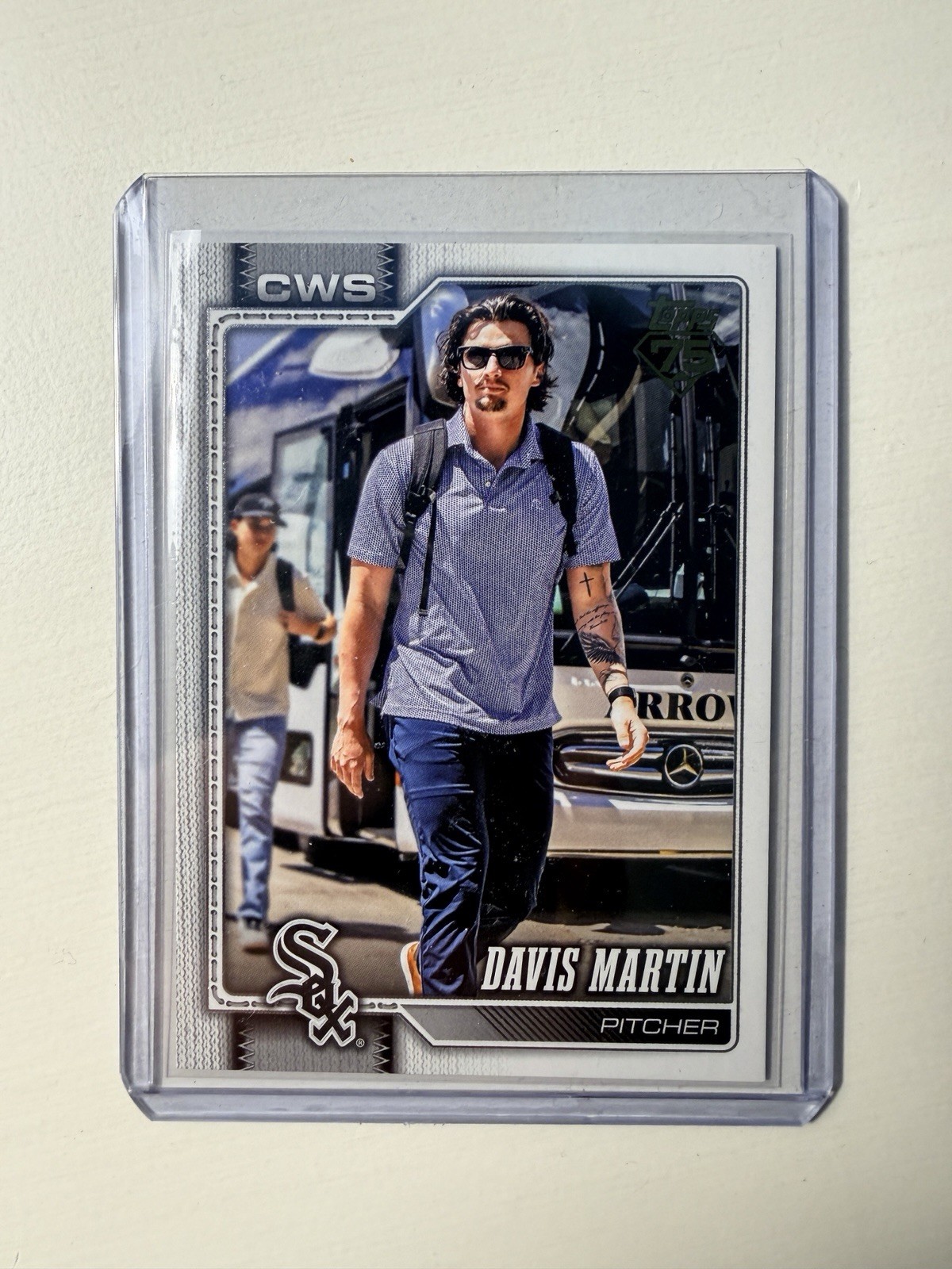 2026 Topps Series 1 Davis Martin #281 Golden Mirror Image Variation SSP Parallel