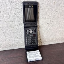 Sanyo Katana SCP-66H - Black Sprint Very Rare Cellular Flip Phone UNTESTED