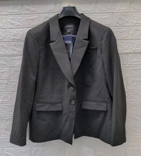 New J. Crew Madelyn Women's Blazer In Four Season Stretch Black Size 22