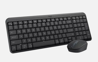 Logitech Bluetooth Compact Combo - Black: Dome Switch, Full Size