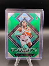 2022 Michaela Onyenwere Panini Emergent Prizms Green #6 New York Liberty