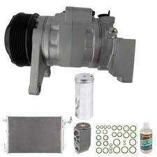 OEM AC Compressor w/ A/C Condenser & Drier For Nissan Quest 2016 2017