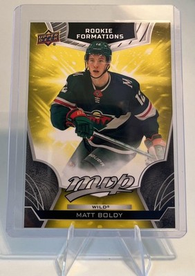 2022-23 Upper Deck MVP #RF-4 Matt Boldy Rookie Formations