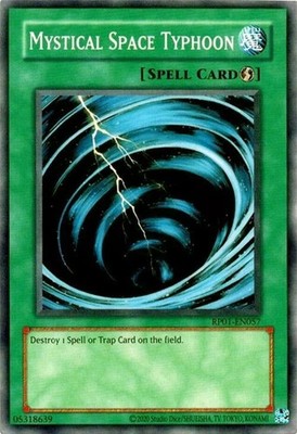 Mystical Space Typhoon - RP01-EN057 - Common - Unlimited Edition (2020 Date Repr
