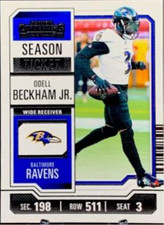 2023 Panini Contenders - Season Ticket Odell Beckham Jr. #10 Excellent Condition