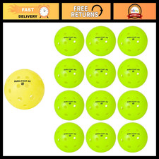 Neon Outdoor Pickleballs - Dozen Pack of 12 USAPA Approved for Tournaments