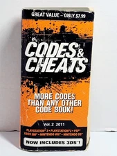 2011 Codes and Cheats Vol. 2 Prima Games Travel Sized Guide Includes 3DS