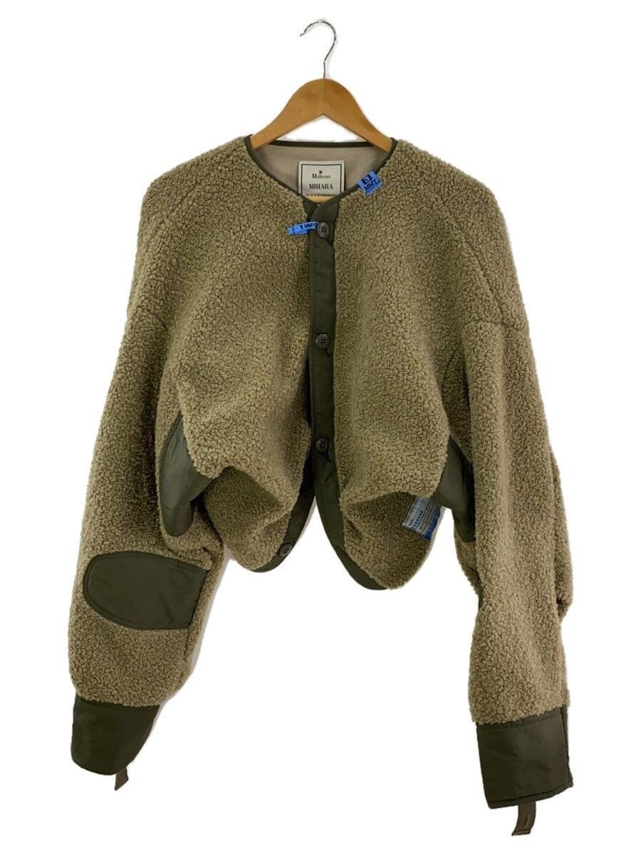 ALTRA MIHARA YASUHIRO ALTRO PILE GIACCA OMAGGIO ACRILICO BEIGE B11BL561