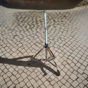 Gibraltar Double Braced Metal 20” Tripod Percussion Stand Silver