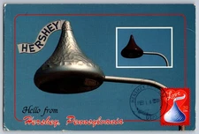 #4122 Love Hershey's Kiss Maxi Card w/Hershey PA Cancel